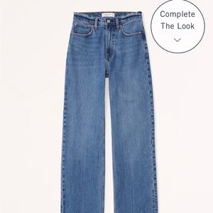 Ultra High Rise, 90’s Straight Jean, size 25 regular